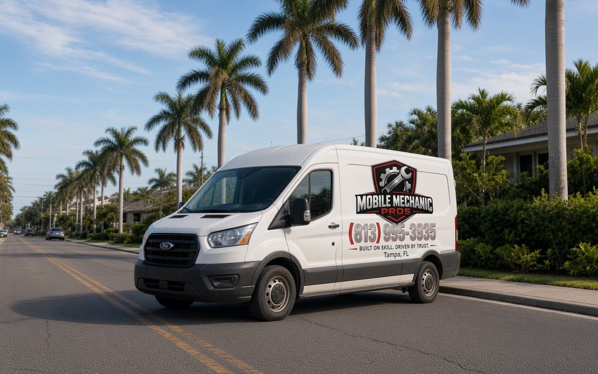 Mobile Mechanic Pros service van
